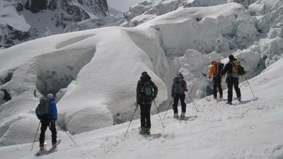 Mont Blanc über die Cosmiquesroute, 4810m