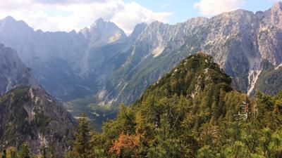 Mountainbikeweg am Tal der Sontig