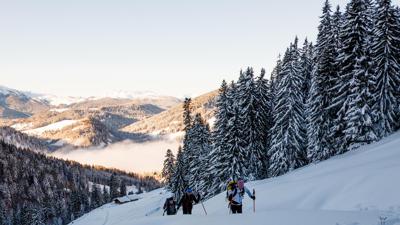 Skitour vom Heutal auf das Sonntagshorn