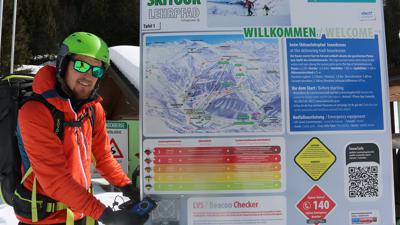 Skitouren Lehrpfad Grünleitennock