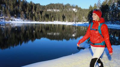 Winterwanderung durch den Klausenwald