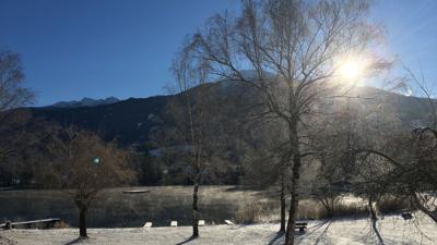 Winterwanderweg Golfplatz Lans