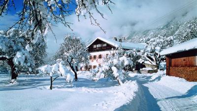 Winterweg zum Gerhardhof