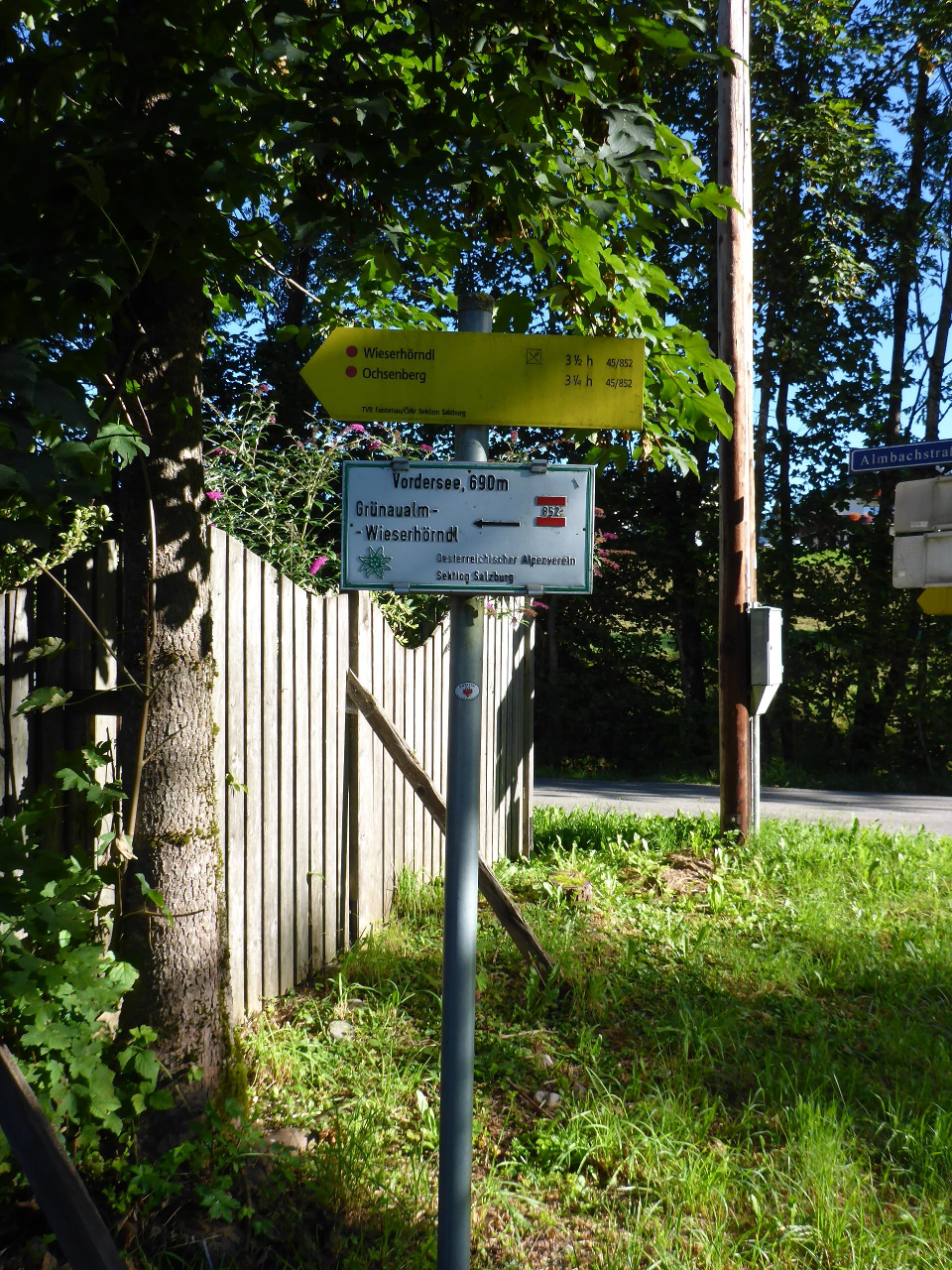 Über die Grünaualm auf das Wieserhörndl