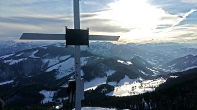 Lindaumauer von Gaflenz über Hochramskogl Winterwanderung
