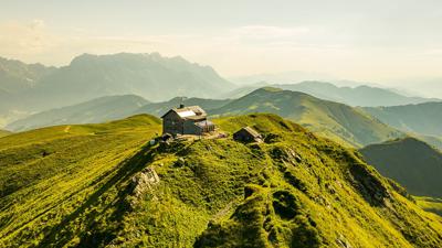 Gipfelstürmertour von der Schwarzeckalmbahn auf den Hundstein