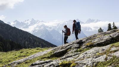 Panoramaweg von der Aifneralm (1.980 m) zur Falkaunsalm (1.962 m)
