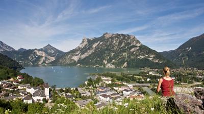 Wanderweg zur Hochsteinalm von Langbathtal aus