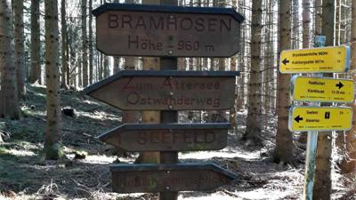 Auf dem Weitwanderweg “Attersee-Ost” – nach Steinbach am Attersee