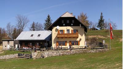 Schobersteinhaus und Grünburgerhütte (von Steinbach/Steyr)