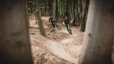 Trailpark Weidlingbach – Fun-Line, mit Zufahrt von der Windischhütte (über Kahlenbergerdorf-Strecke)