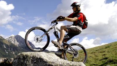 Mountainbiketour von der Hubertuskapelle zum Wolayersee