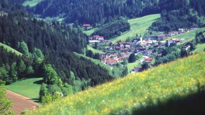 Mühltal über Bachpromenade nach Auffach