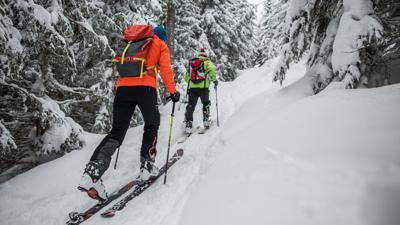 Biberg Skitouren Strecke