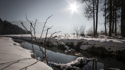 Winterspaziergang am Jennbach