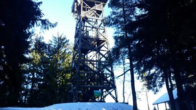 Winterwandern am Bakabu-Erlebnisweg am Hutwisch