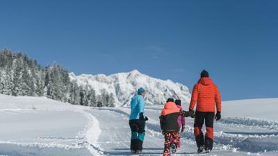 Winterwandern am Dientner Sattel