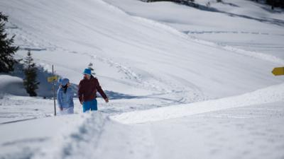 Winterwandern vom Filzensattel zur Hochmaisalm