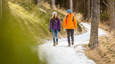 Winterwandern von Semmering Passhöhe zum 20-Schilling-Blick