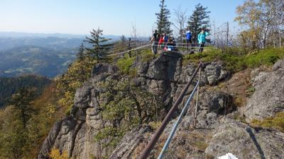 Burgsteinmauer 975 m – Variante b