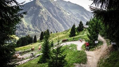 SH 07 Blue-Line an der Reiterkogelbahn in Saalbach Hinterglemm
