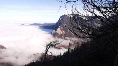 Von Weißenbach zur Meisterebenalm und zum Atterseeblick