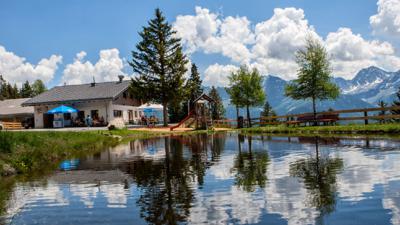 Waalsteig zur Kuh Alm Fiss