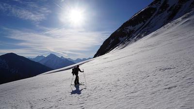 Kalte Wand über Jamnigalm