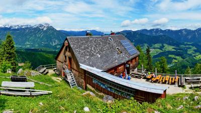 Zellerhütte vom Schafferteich