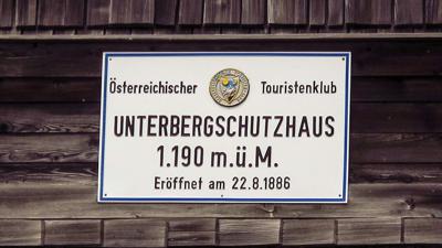 Zum Unterberg Schutzhaus über den Miragraben