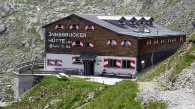Klassischer Zustieg zur Innsbrucker Hütte (2.370 m)