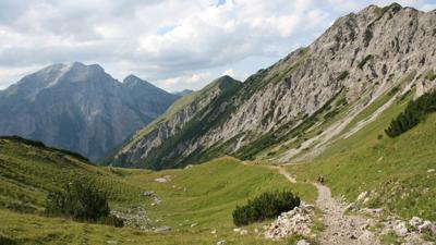 Adlerweg-Etappe 10: Falkenhütte – Karwendelhaus