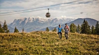 Alpendorf – Bergstation Gondelbahn