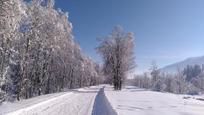 Langlauf Sportplatz Nölbling Runde