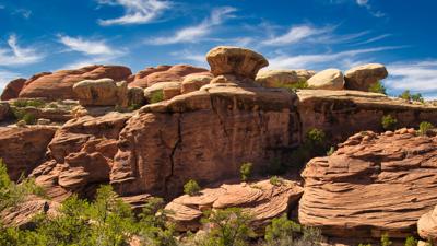 Big Spring Canyon to Wooden Shoe Canyon