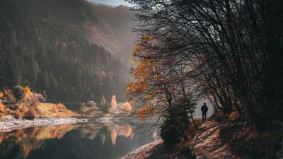 Abstieg vom La Paganella nach Molveno
