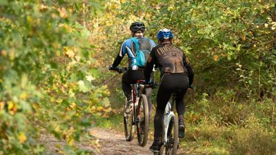 Mountainbikefahrt auf den Gipfel des La Paganelle