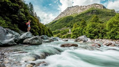 Sentiero Verzasca, Etappe 1/2