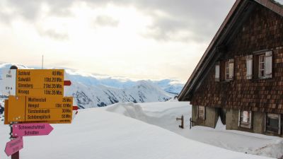 Schneeschuhtrail Hirsegg–Chlus