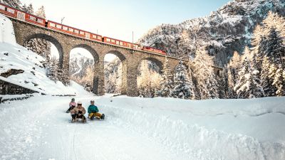 Preda-Bergün Schlittelbahn