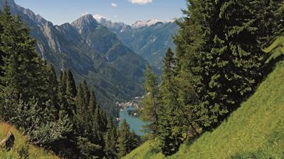 Monte Fernazza, Nordanstieg