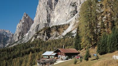 Forcella Zumèles und Rifugio Son Forca