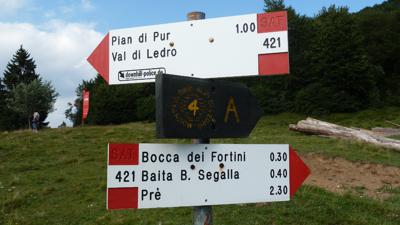 Passo Nota, 1205 m
