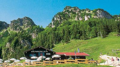 Bründling Alm über Pulvergraben