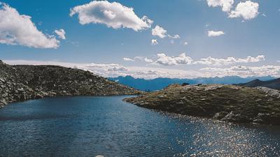 Schwarzkofelsee und Straßkopf