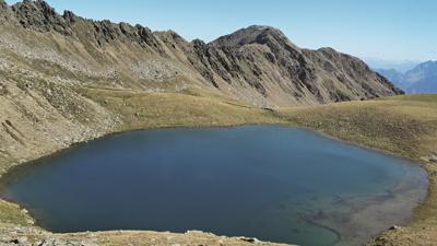 Anraser See und Gumriaul, 2918 m