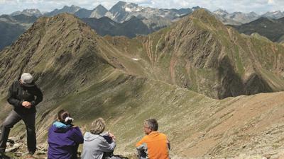 Kreuzspitze und Rotlahner, 2748 m