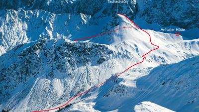Tschachaun, 2334 m