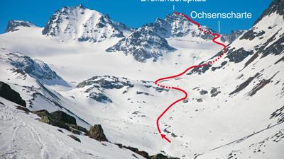 Dreiländerspitze, 3197 m