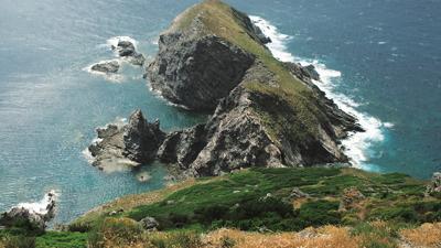 Punta Argentiera, 220 m